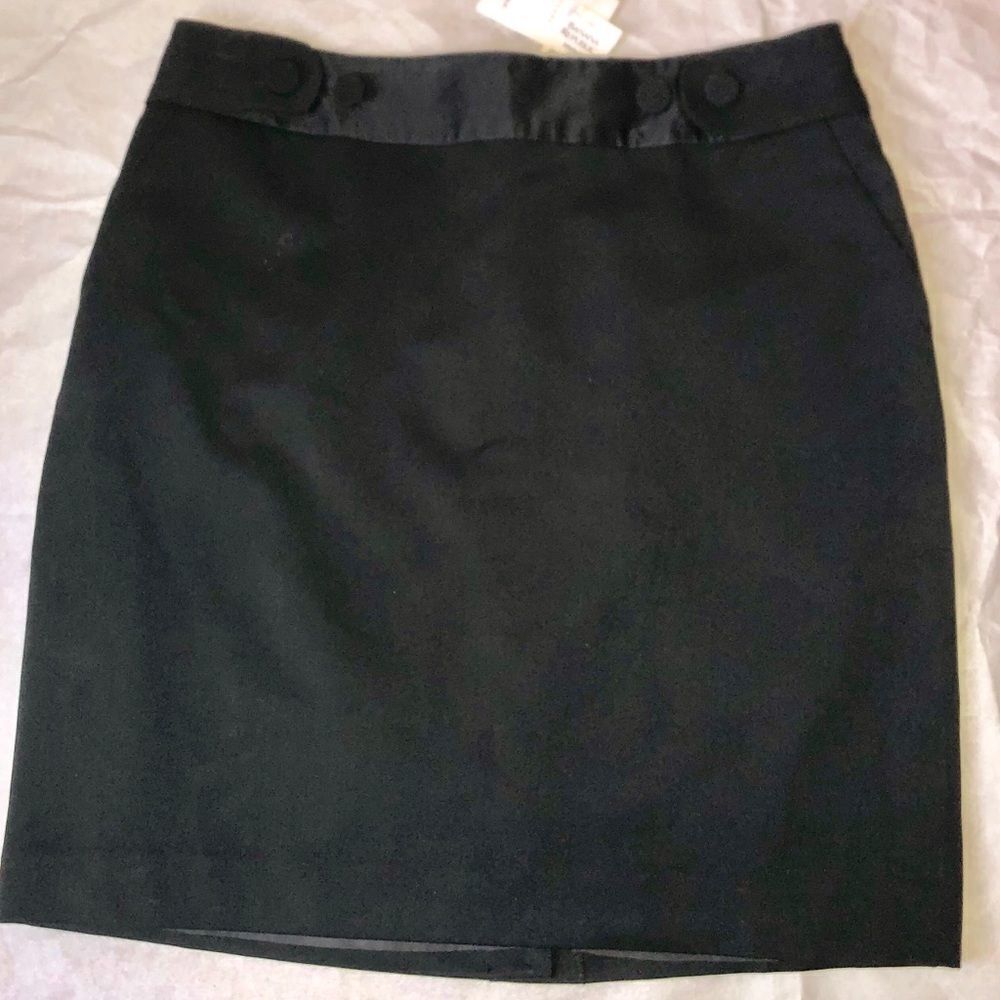 Banana Republic Black Skirt NWT